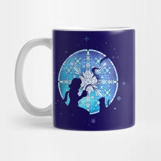 Vitral Snow Flakes Mug